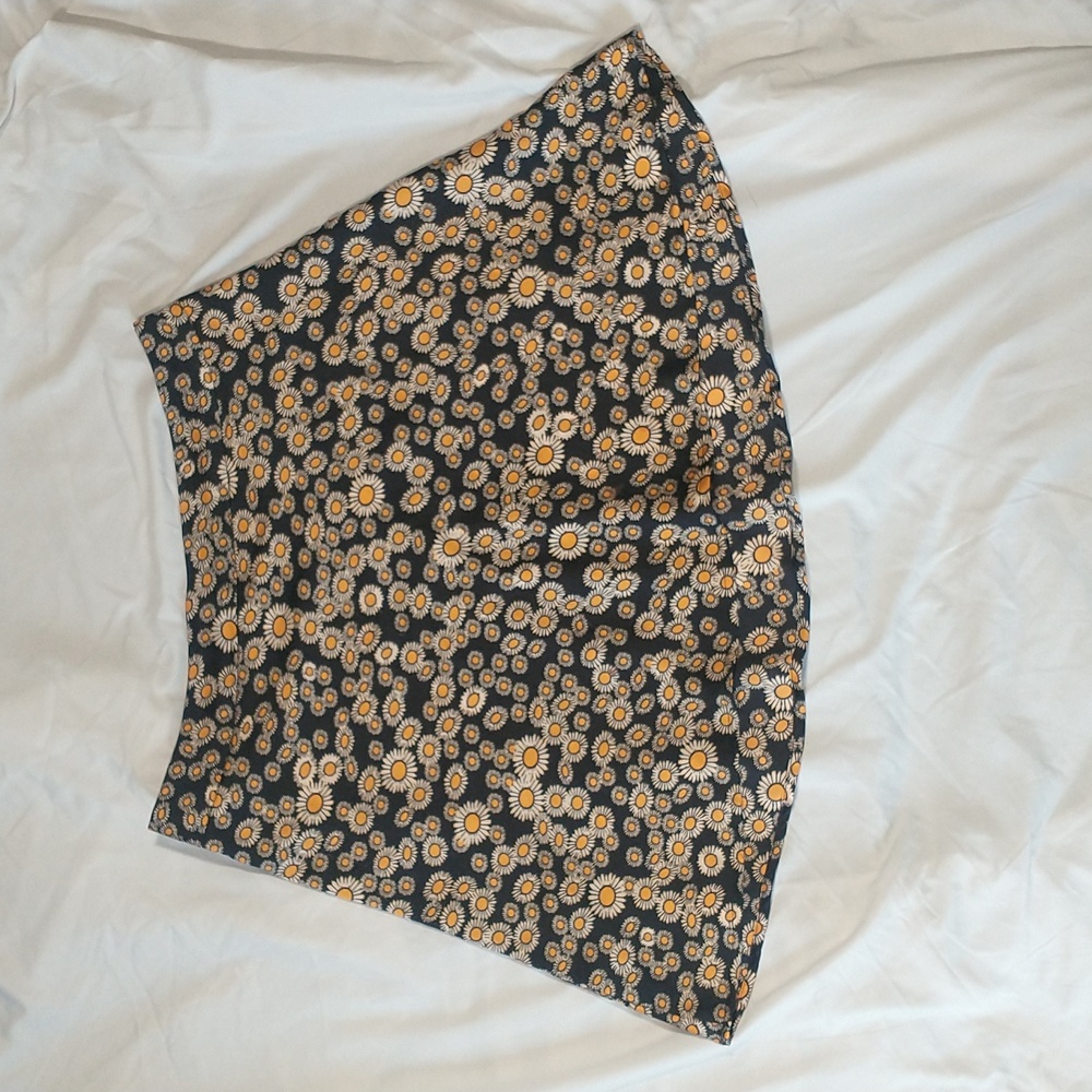 Free People silky daisy skirt